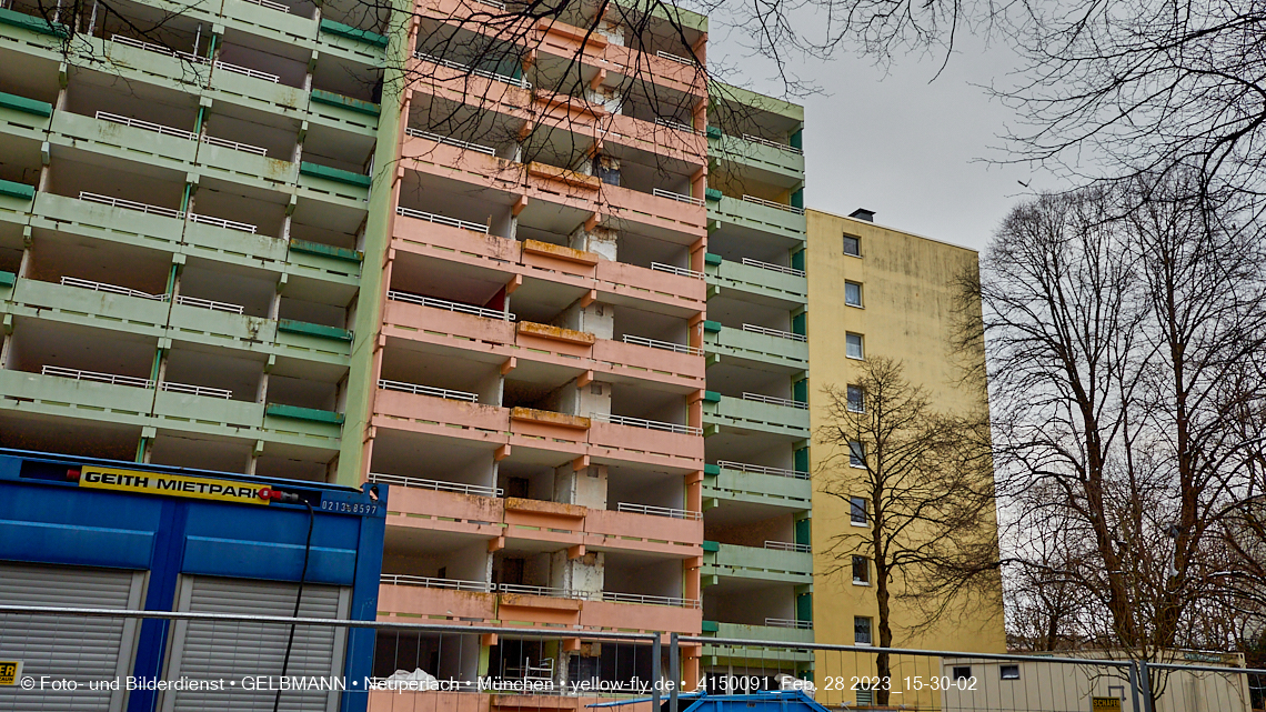 28.02.2023 - Sanierung in der Kurt-Eisner Straße Neuperlach